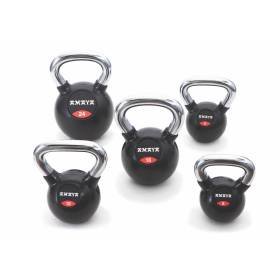 Kettlebell de caucho con...