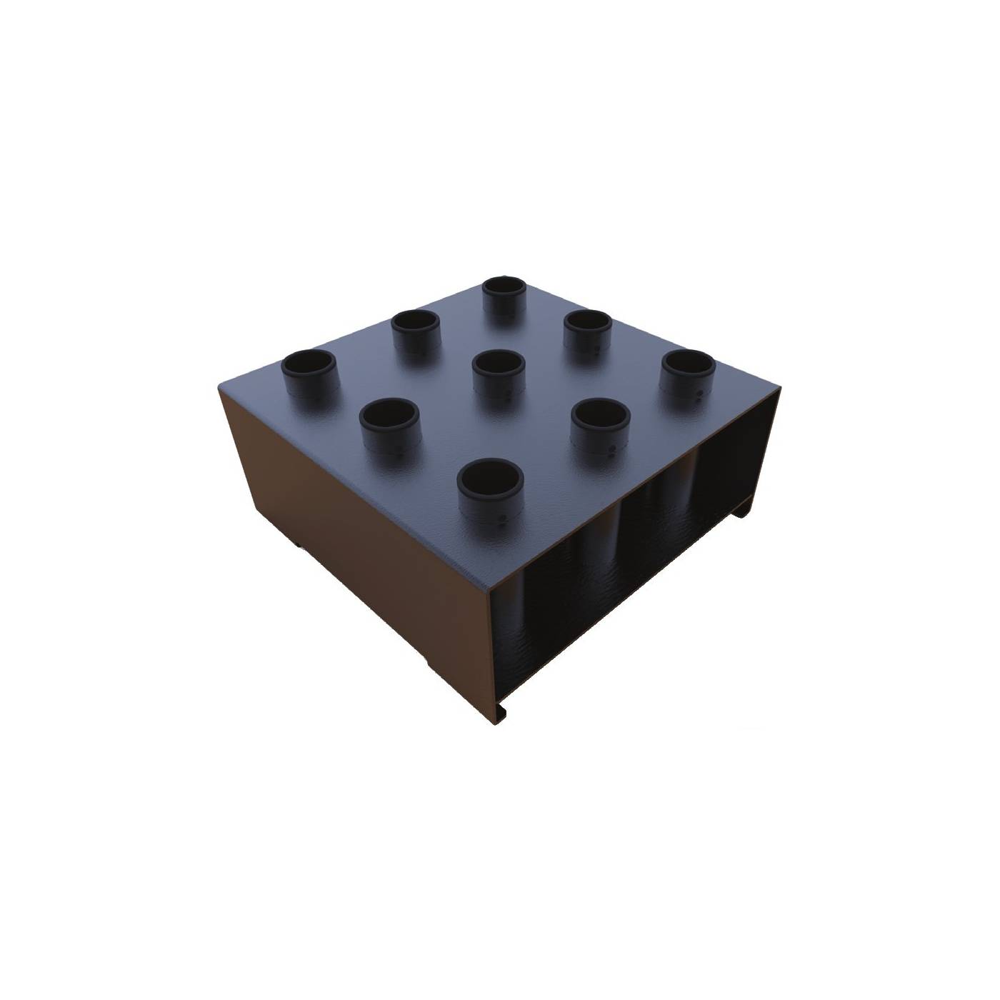 Soporte 9 barras suelo