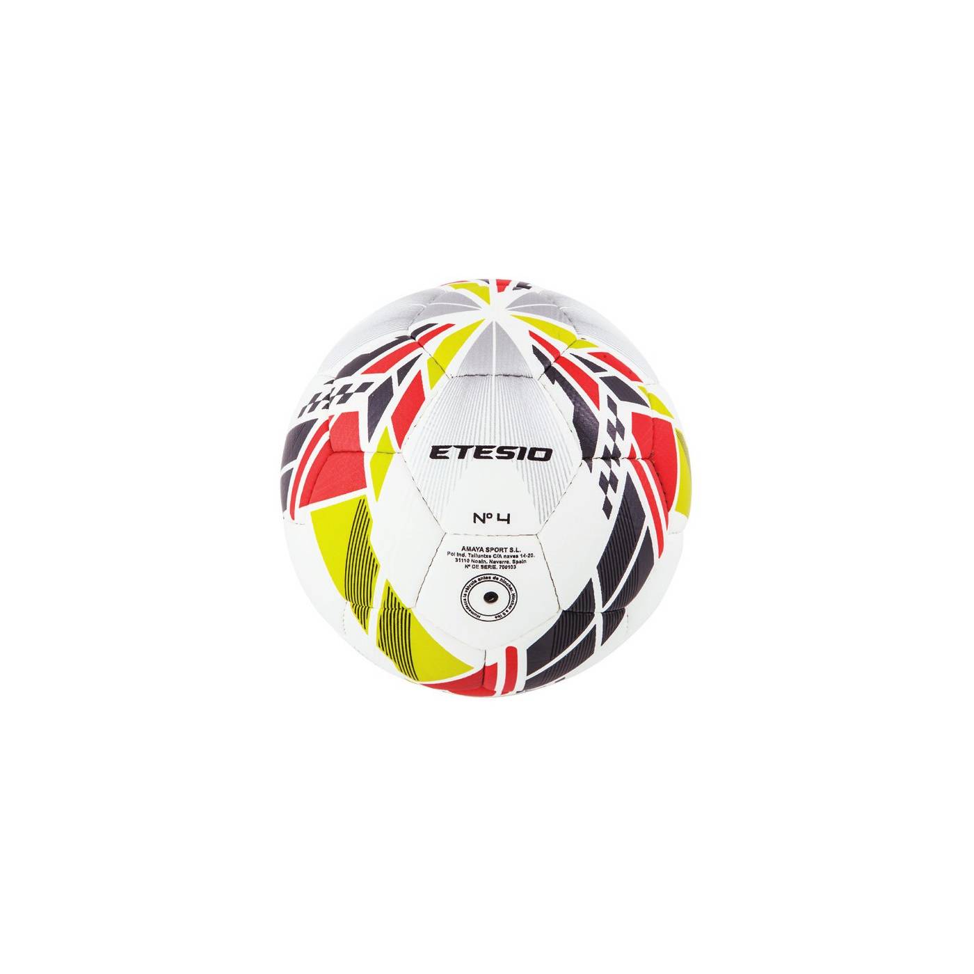 Balón fútbol modelo ETESIO talla 4