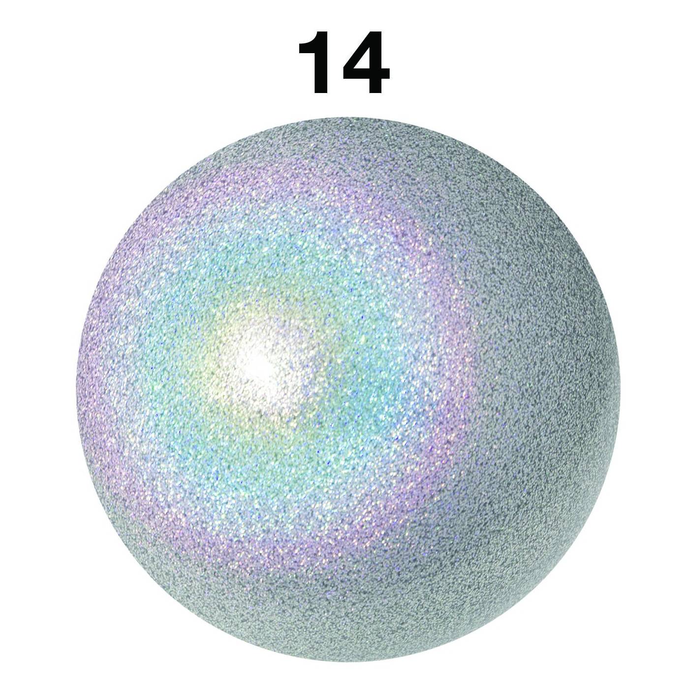 Pelota Gimnasia Rítmica Tecnocaucho® Efecto Holescente