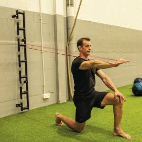 Estructura pared cuerdas - Elásticos