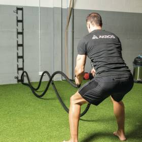 Estructura pared cuerdas - Elásticos