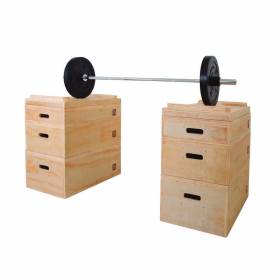 Jerk Boxes de Madera (Set de 2)