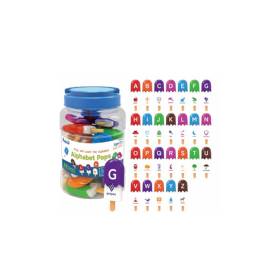 Alfabeto con figuras de helado